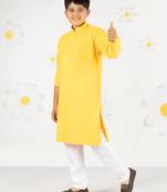  yellow sequin chikankari kurta pyjama set - diwali 2025 wedding festive ethnic wear size 20-36