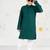 Boy's green sequin chikankari kurta pyjama set - diwali 2025 navratri wedding festive ethnic wear size 20-36