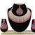 Red designer function wear ad necklace set
