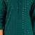 Boy's green sequin chikankari kurta pyjama set - diwali 2025 navratri wedding festive ethnic wear size 20-36