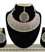 Multicolor designer function wear ad necklace set