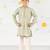 Boy's mint green silk blend kurta pyjama set - sequin embroidery festive ethnic wear (size 22-30)
