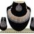 Blue designer function wear ad necklace set