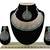 Green designer function wear ad necklace set