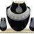 Blue designer function wear ad necklace set