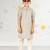 Boy's grey kurta pyjama set - sequin embroidered rayon ethnic wear eid festive collection