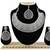 Grey designer function wear ad necklace set