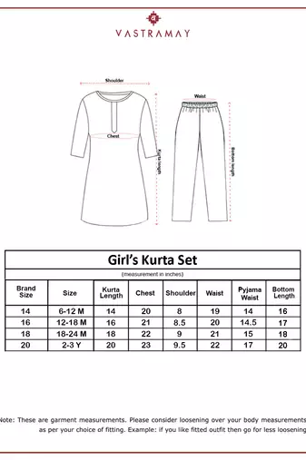 Girl's traditional aqua cotton kurta leggings set with floral print for festival wear collection (22-30)