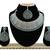Green designer function wear ad necklace set