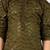 Boy's mehendi green kurta pyjama set - sequin work rayon summer ethnic wear festive collection