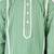Boy's green kurta pyjama set - kantha work cotton summer ethnic wear traditional collection