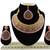 Pink designer function wear ad necklace set