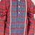 Boy's red kurta pyjama set - kantha work floral print cotton summer ethnic wear collection