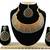 Green designer function wear ad necklace set