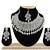 Multicolor designer function wear ad necklace set