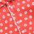 Boy's orange linen slub kurta patiala set floral print - summer traditional wear (size 22-30)