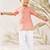 Baby boy's peach cotton kurta pyjama set - traditional festive ethnic wear rakhi festival dress (size 14-20)