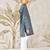 Boy's cotton kurta pyjama set - blue raksha bandhan traditional ethnic wear with kantha work (ages 2-12)