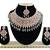 Grey designer function wear ad necklace set