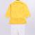 Boy's yellow cotton kurta dhoti set - raksha bandhan traditional ethnic wear (size 14-20)