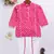  pink cotton kurta dhoti set - raksha bandhan traditional ethnic wear (size 14-20)