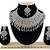 Grey designer function wear ad necklace set