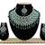 Green designer function wear ad necklace set