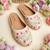 Embroidery work jutti , inside leather finish with heavy soft sole
