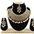 Turquoise designer function wear ad necklace set