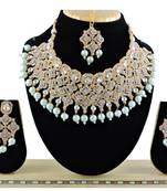 Multicolor designer function wear ad necklace set