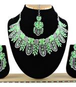 Multicolor designer function wear ad necklace set