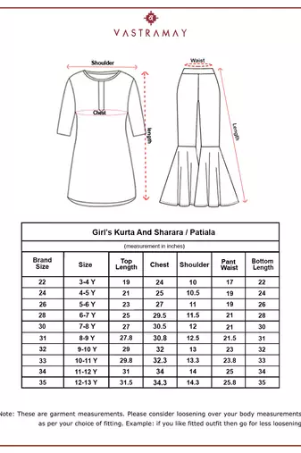 Girl's black viscose kurta patiala set - traditional raksha bandhan outfit self design festive wear eid collection