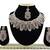 Grey designer function wear ad necklace set