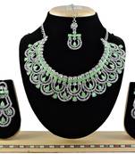 Multicolor designer function wear ad necklace set