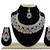 Orange designer function wear ad necklace set