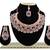 Pink designer function wear ad necklace set