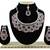 Blue designer function wear ad necklace set