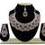 Grey designer function wear ad necklace set