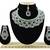 Green designer function wear ad necklace set
