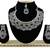Grey designer function wear ad necklace set