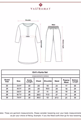 Girl's traditional raksha bandhan outfit - green cotton kurta with white leggings set for casual festival wear