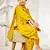 Girl's silk kurta set with dupatta - mustard sequin embroidered traditional ethnic wear raksha bandhan wedding outfit