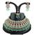 Green designer function wear ad necklace set