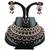 Black designer function wear ad necklace set