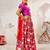 Girl's Janmashtami Lehenga Set | Purple & Red | Digital Animal Print | Festive Ethnic Wear
