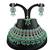 Green designer function wear ad necklace set
