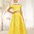 Girl's Traditional Yellow Cotton Lehenga Set with Embroidery Mirror Work and Dupatta for Wedding Festival Wear (22-30)