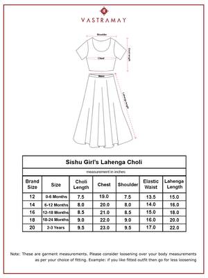 Girl's Traditional Pink Cotton Lehenga Set with Floral Print and Dupatta for Wedding Festival Wear (22-30) 5