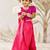 Girl's Traditional Purple Cotton Lehenga Set with Thread Embroidery and Dupatta for Festival Wear (22-30)