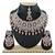 Orange designer function wear ad necklace set